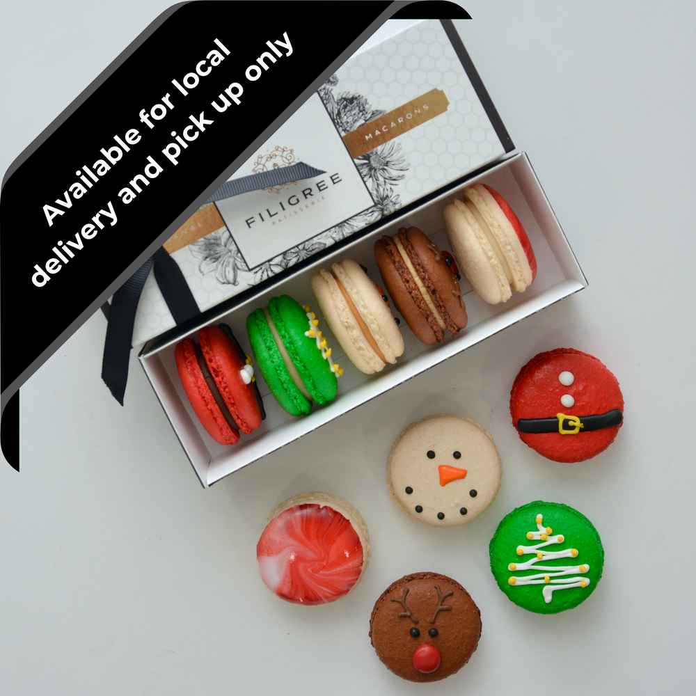 Christmas Macaron Box