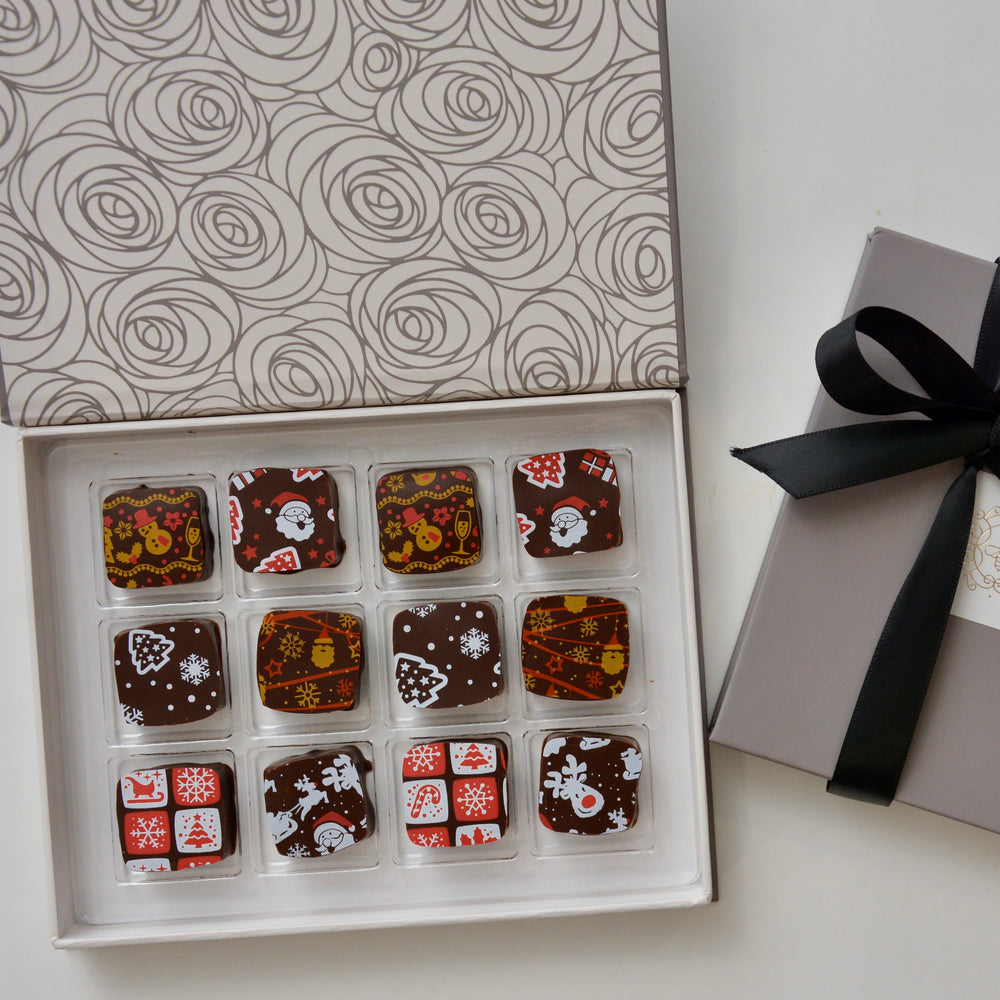 12 Piece Holiday Chocolate Box