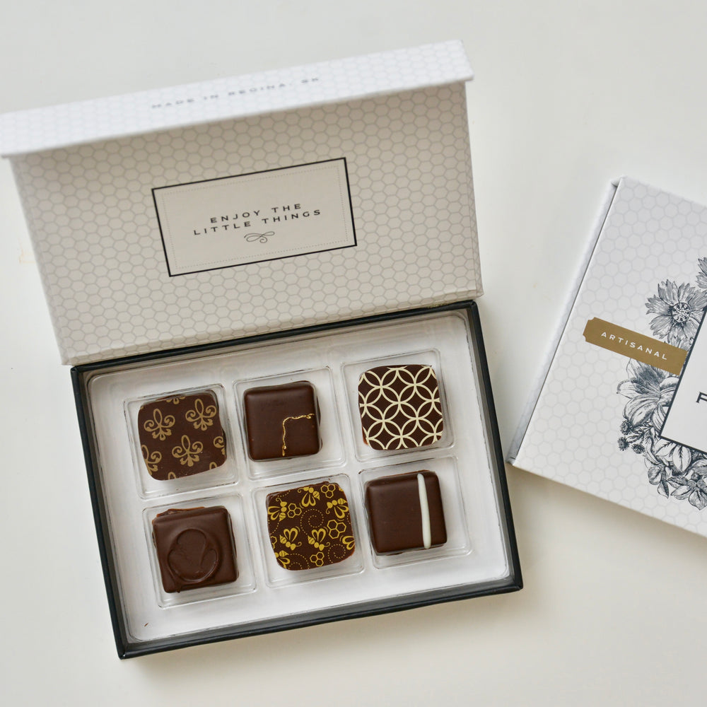 Assorted 6 Piece Chocolate Box