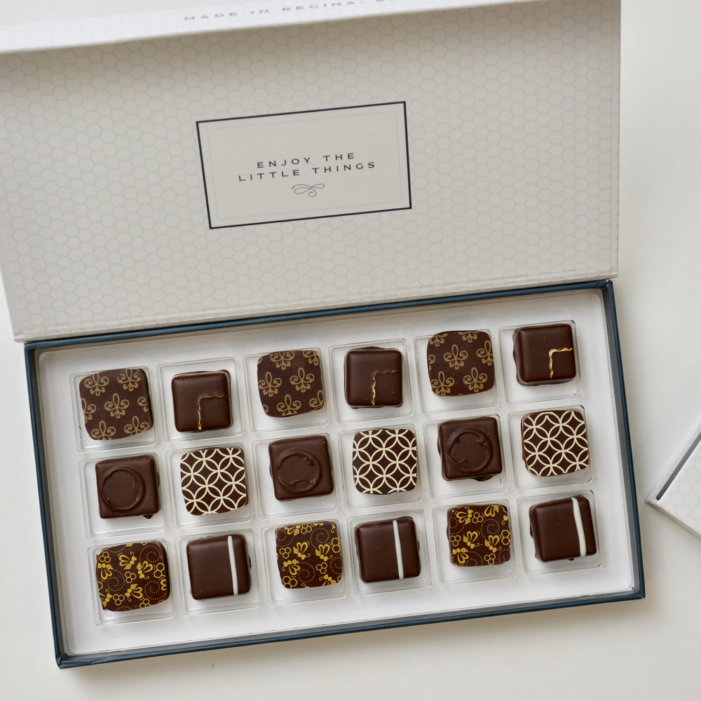 
                  
                    Assorted 18 Piece Chocolate Box
                  
                