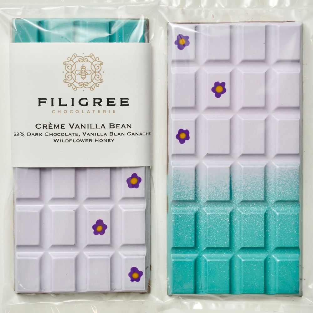 Crème Vanilla Bean Chocolate Bar