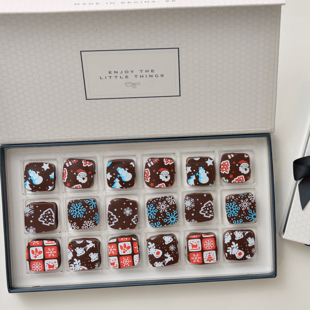 18 Piece Holiday Chocolate Box