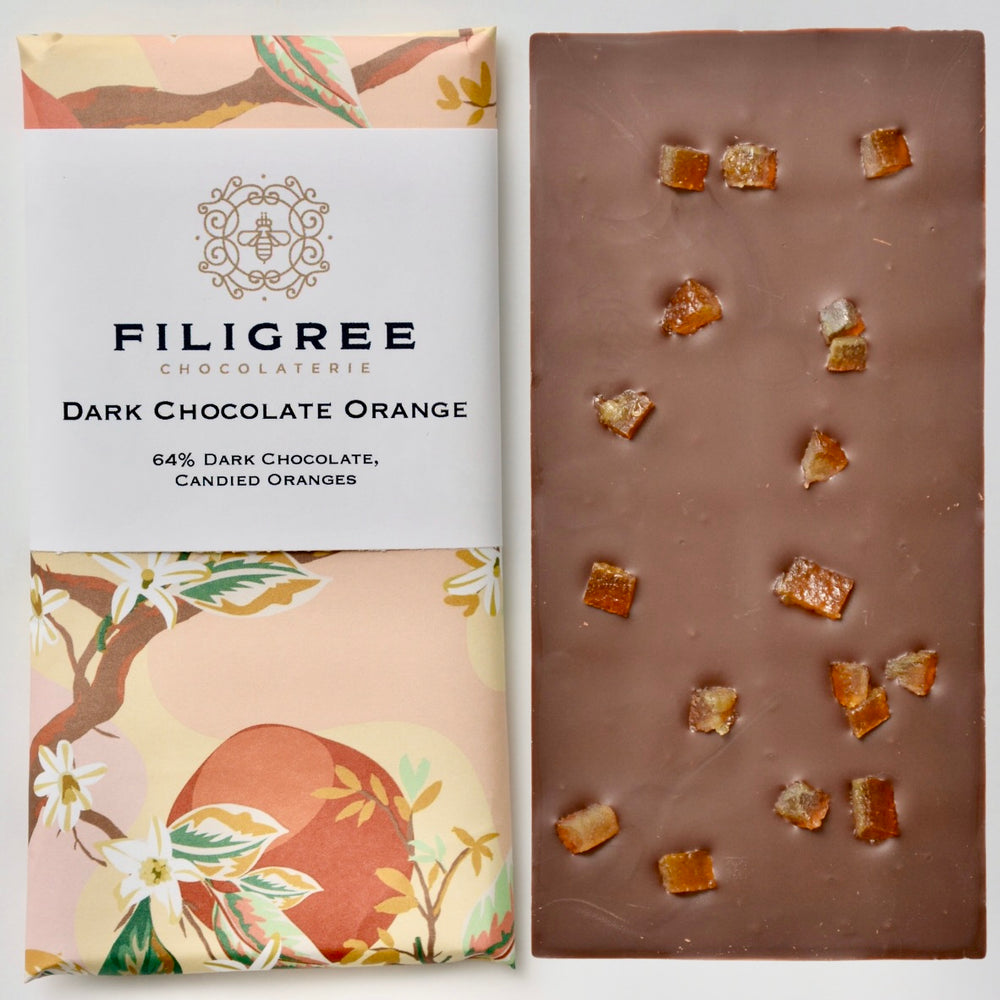 Dark Chocolate Orange Chocolate Bar