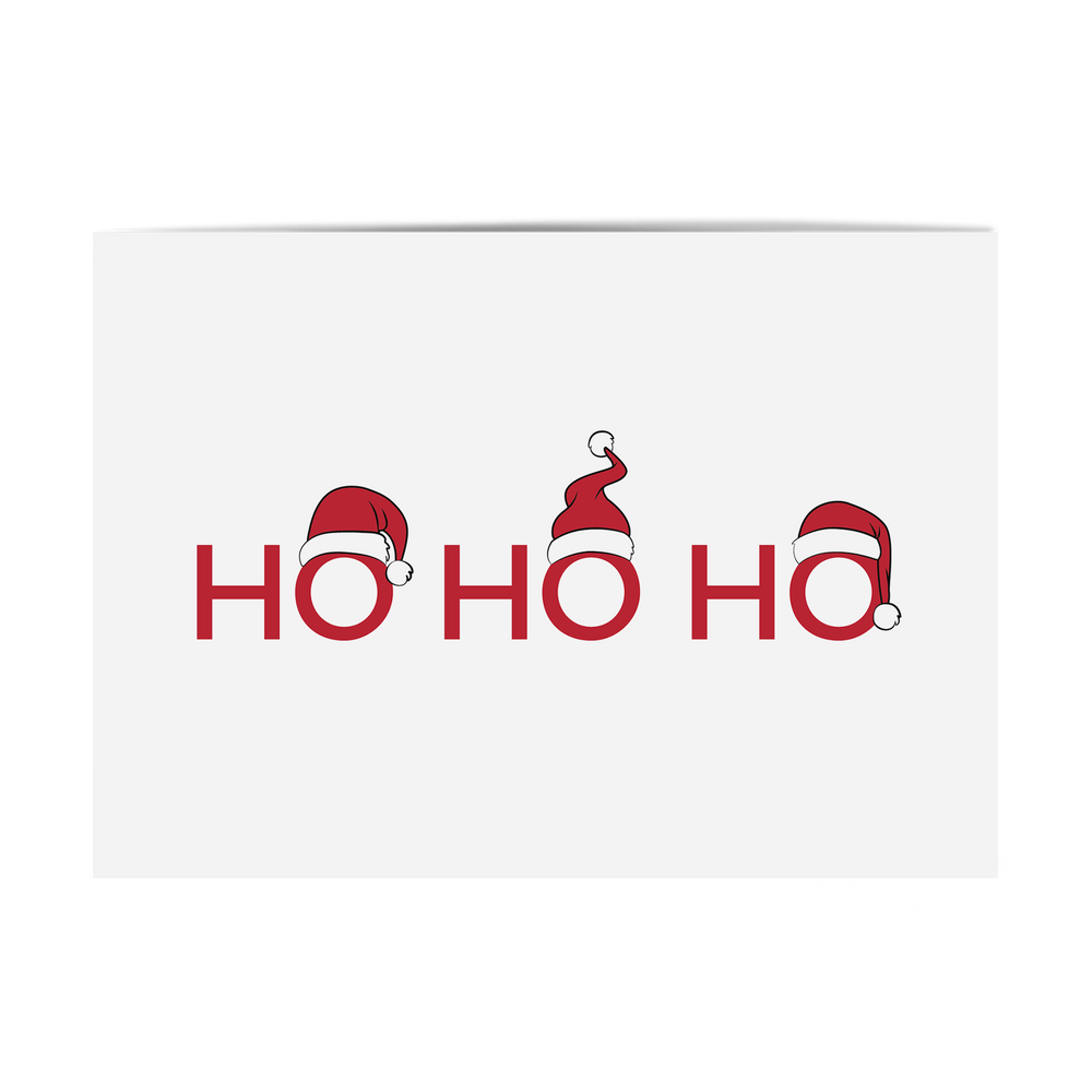 Ho Ho Ho Card