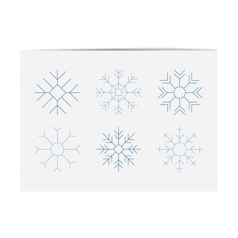 Holiday Snowflake Card