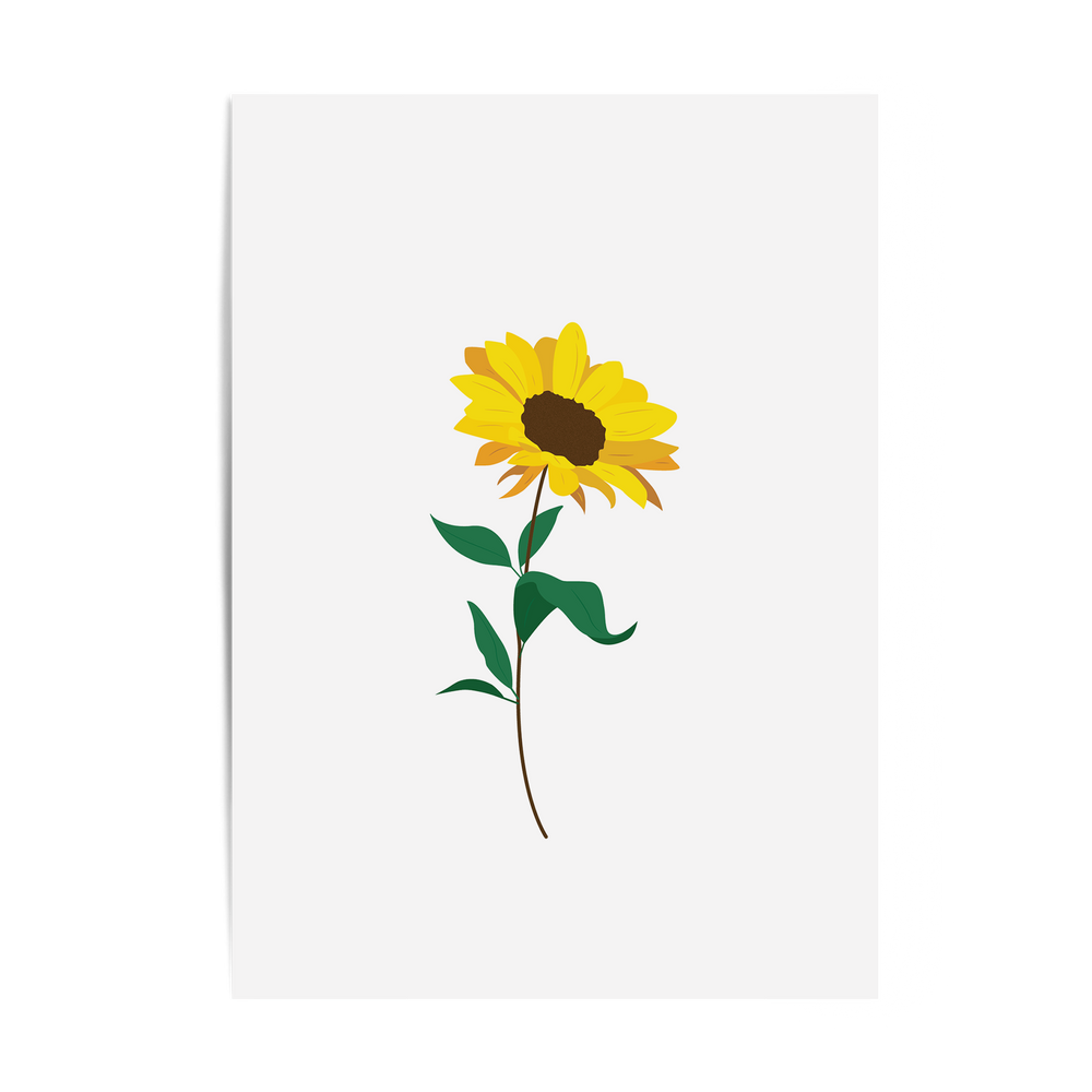 Sunflower Card