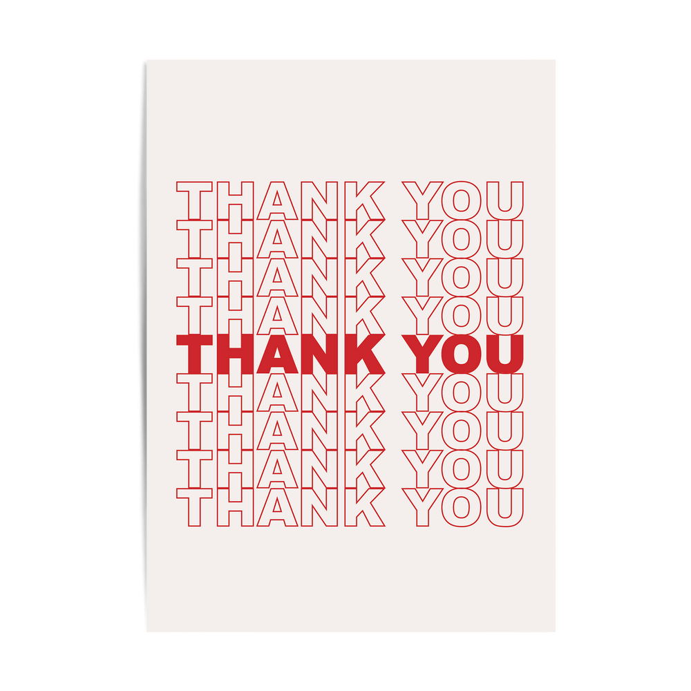 Thank You Repeat Card